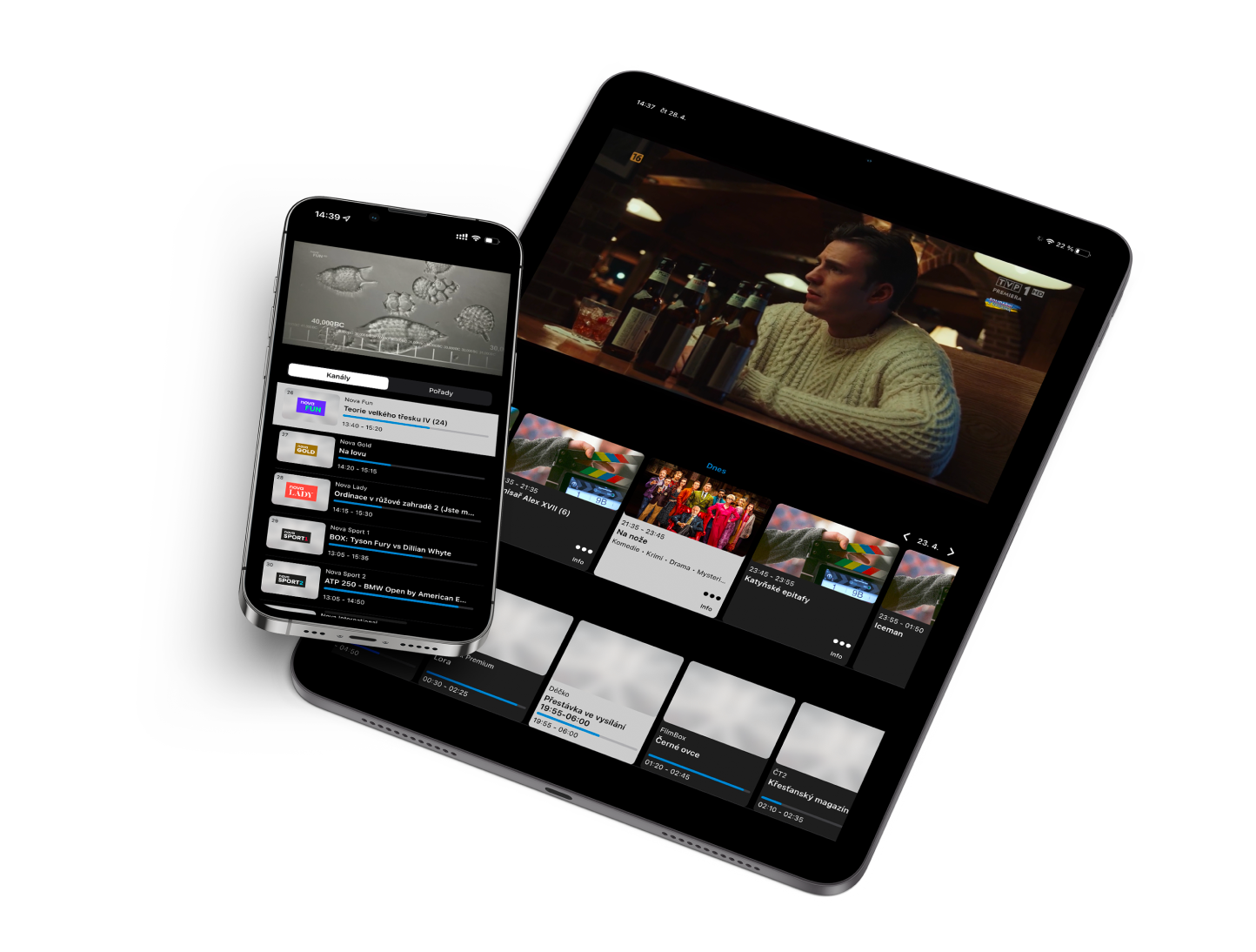 Skynet TV na mobile a tablete